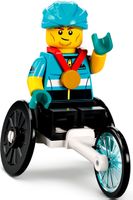 WHEELCHAIR RACER LEGO MINIFIGURE 71032 SERIE 22 new‪ in open