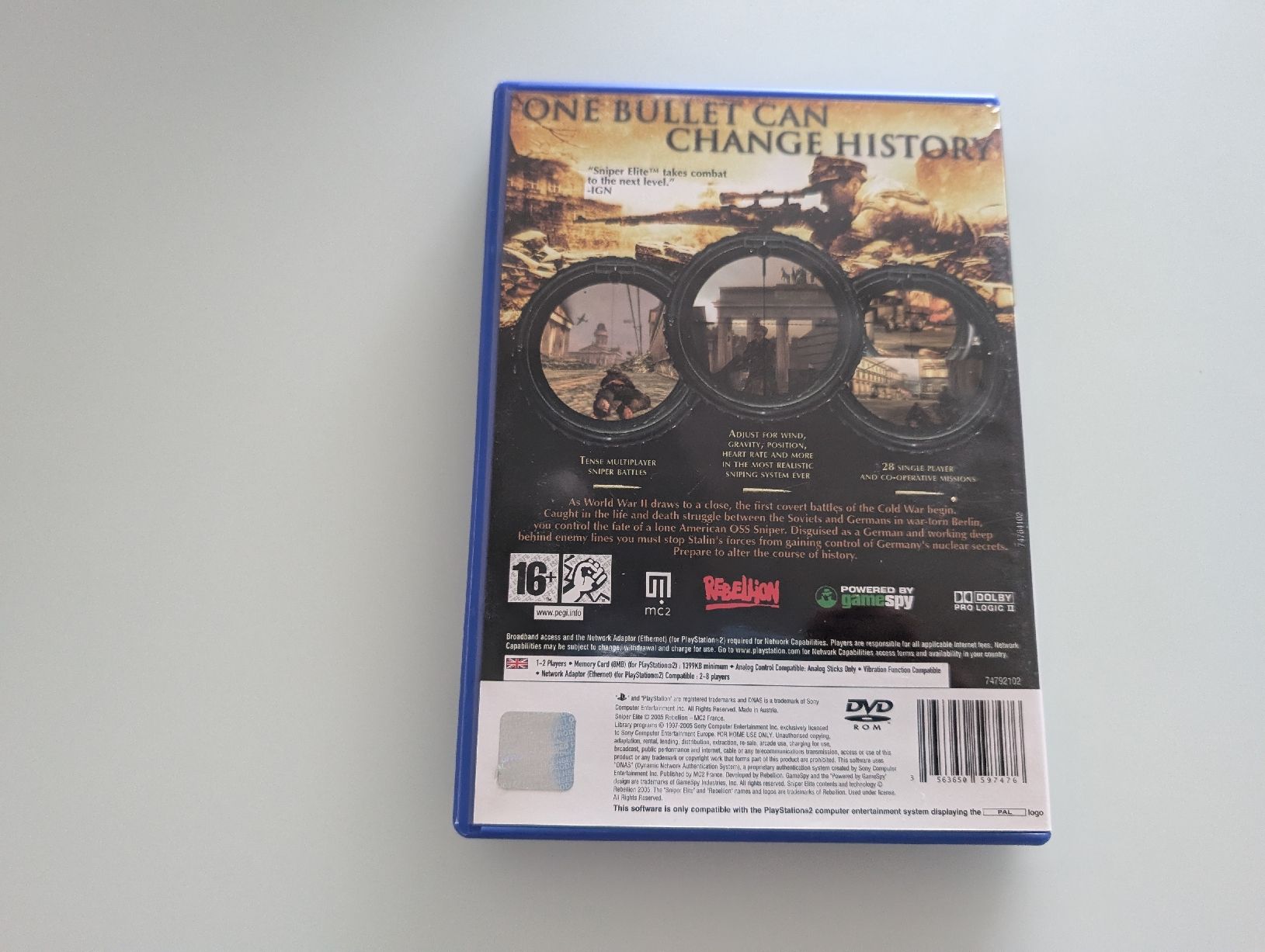 Sony Giochi: Sniper Elite (PS2) – Usato da Winterthur venduto da sax8400 2