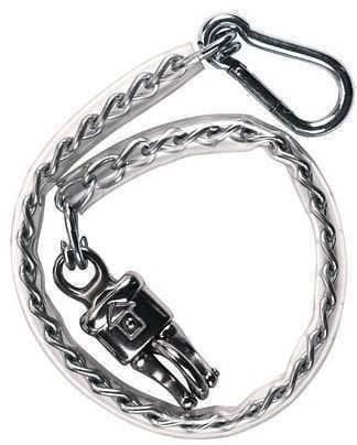 Briglie & Cavezze: Pferde-Anbindekette mit  Panikhaken Länge 50 cm – Nuovo e nell'imballaggio originale da St. Gallen venduto da schnaeppchen-preise