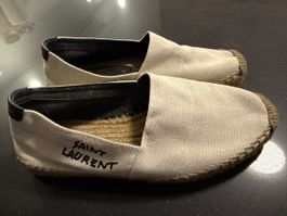 Saint Laurent Espadrilles beige Grösse 37