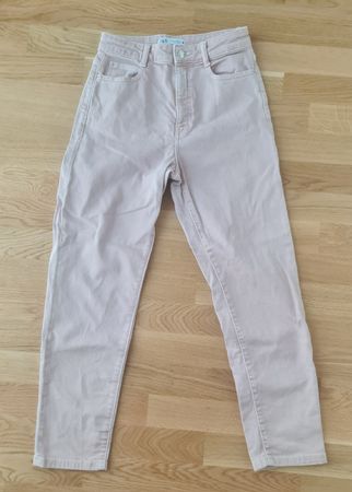 Momfit Jeans in puderrosa Gr. 38