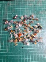Fliegenfischen Fliegen ca. 100 Stk. guter Zustand.