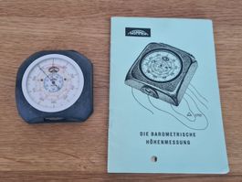 Vintage THOMMEN Switzerland Höhenmesser Altimeter