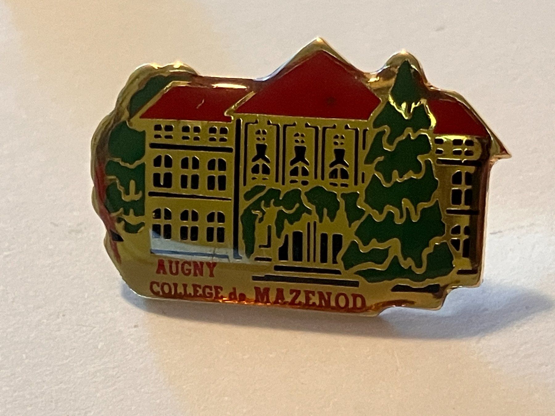 Placchette & Badge: 1 Pin Augny College de Mazenod – Usato da Basel venduto da djwwpp