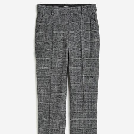 H&M Slacks Anzug Hose Grau Kariert