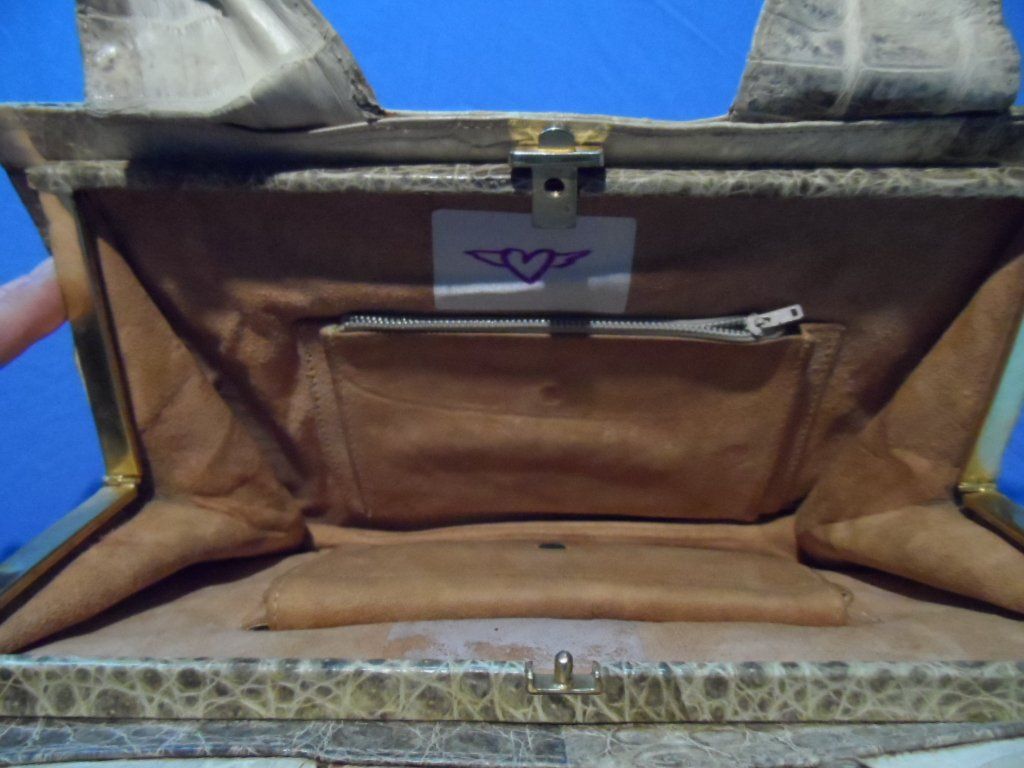 Borse da donna: Einzigartige Krokodilleder Handtasche – Usato da Zürich venduto da Putsch92 2