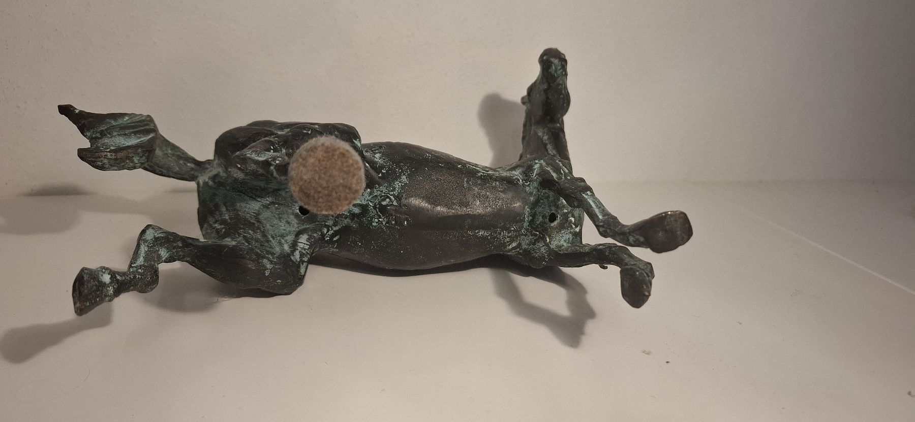 Sculture & Statue: Bronzefigur Pferd antike Nachbildung mit Patina  – Usato da Bern venduto da siri2002 5