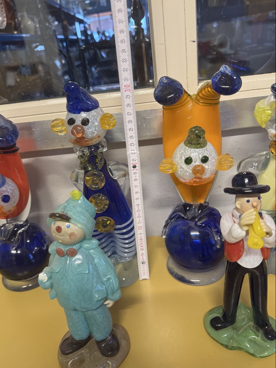 Sculture & Statue: Glas Skulpturen 8 stk.  – Usato da Schlieren venduto da Freundlich02 8