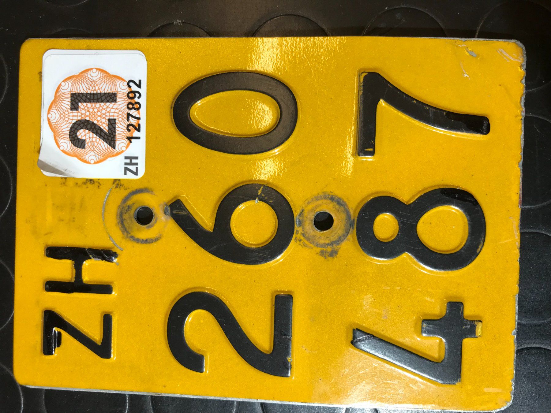 Sachs Ciclomotori: Nummernschild "ZH" Mofa, Töffli oder E-Bike – Usato da Zürich venduto da Chevrolet4