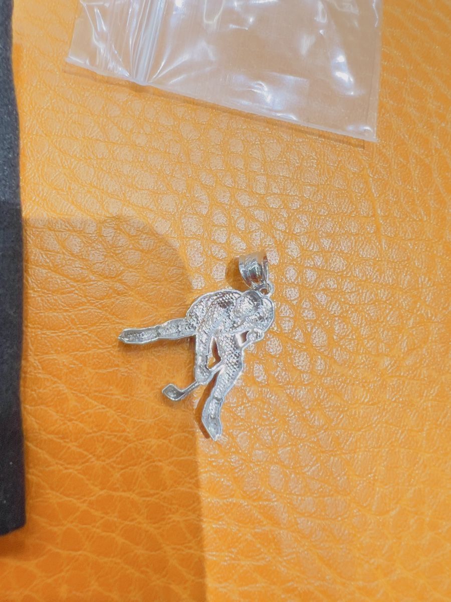 Catenine: Hockey .925 sterling silver pendant – Nuovo e nell'imballaggio originale da Bern venduto da Things4U2buy 1