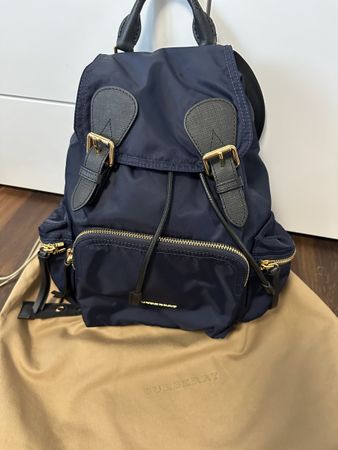BURBERRY RUCKSACK-NEU-MARINE BLAU-TOP MODELLE