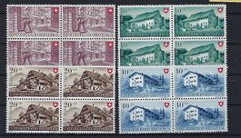 1949 Patria Viererblocks postfrisch  14076