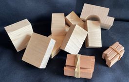 Bastelholz Massivholz Ahorn Buche unbehandelt Schweiz