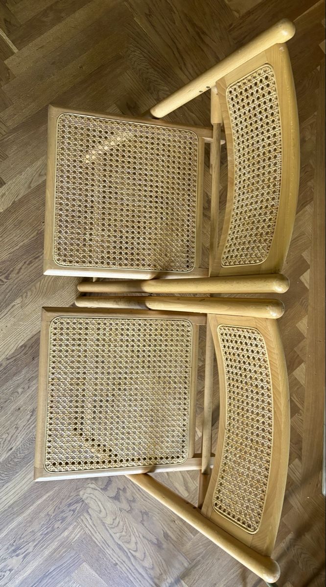 Stühle: Klappstühle vintage mit Geflecht – Gebraucht aus Bern von fredy_22 2
