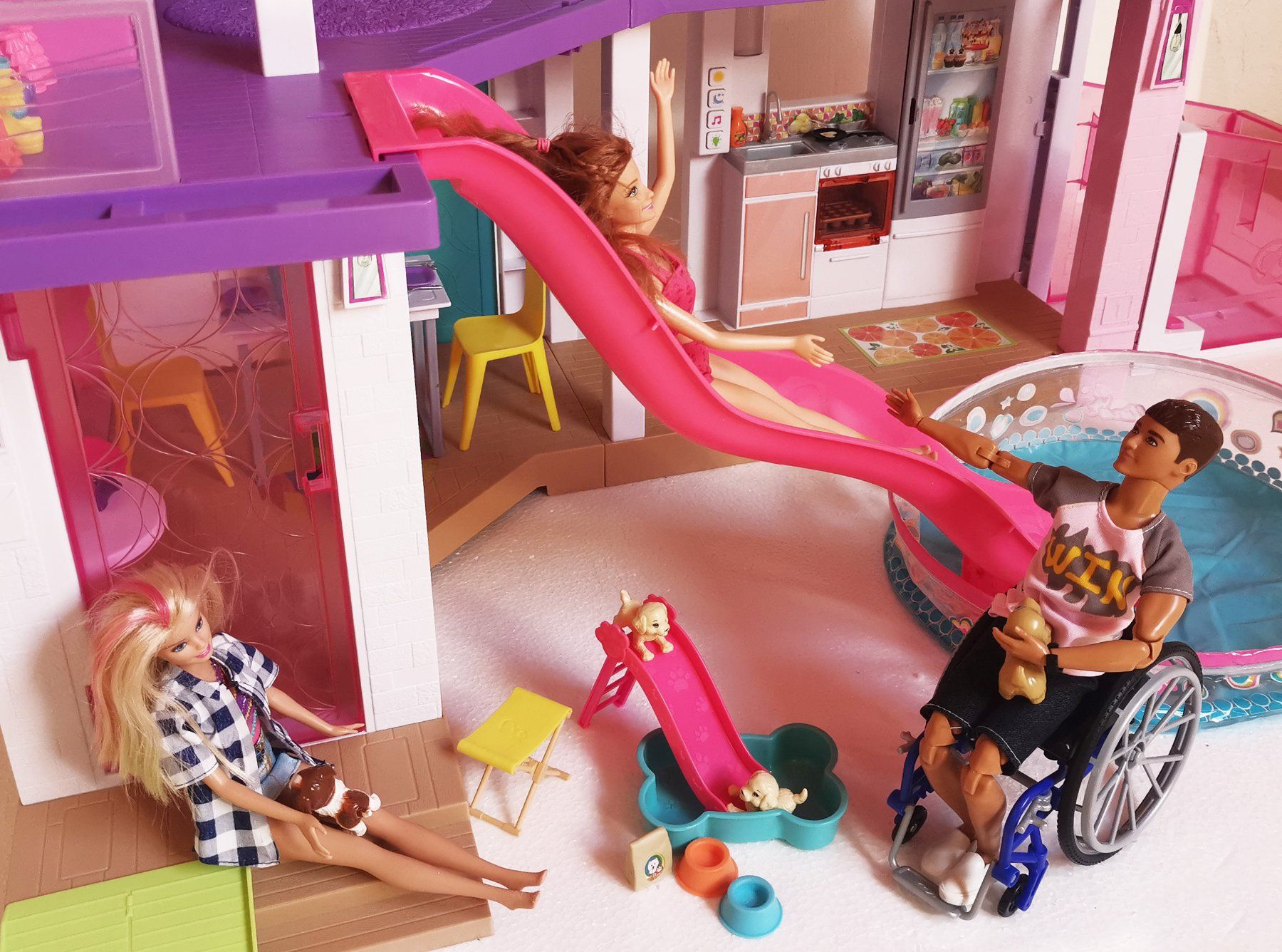 Barbie Puppenhäuser & -möbel: Barbie Traumhaus Strandvilla – Gebraucht aus Altendorf von Hauckke 7