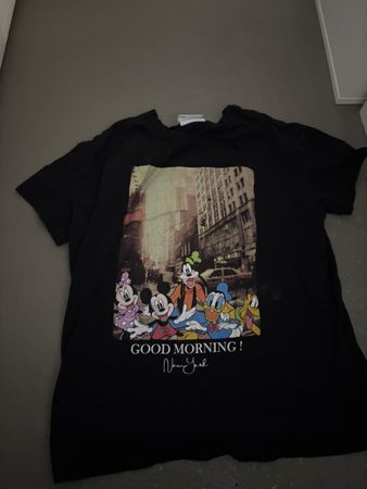 T-shirt Disney vintage, taille XS, noir, bon état!