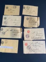 Lot 8 alten Streifbändern von 1896 - 03