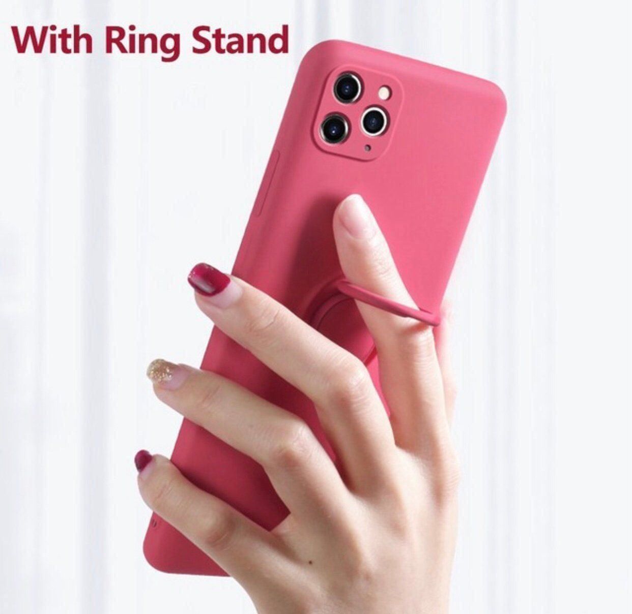 Covers & Schutzfolien: Handyhülle Ring Rot Holder I phone 12 MINI – Neu und originalverpackt aus Kreuzlingen von elviajero24 2