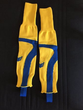 Fussballstutzen, Gr.3, ERIMA gelb/blau
