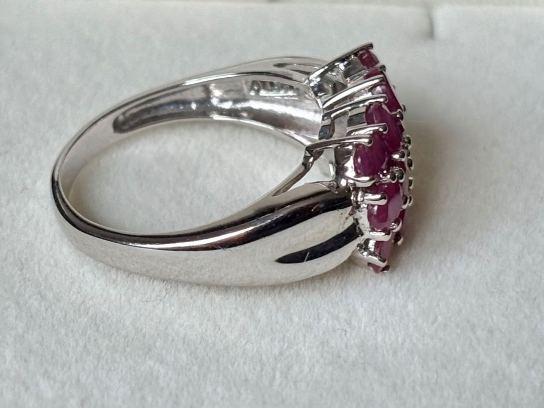 Bagues: Rubin Ring, Silber 925, Gr. 56 – Neuf (Voir description) à Brugg AG par lau_9rvy 2