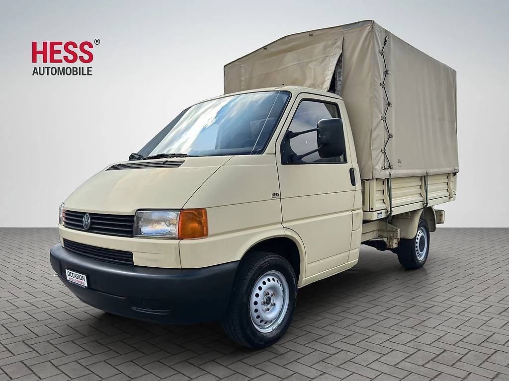 VW Automobili: VW T4 2.5 Brücke mit Plane – Usato da Alpnach-Dorf venduto da Hess-Automobile