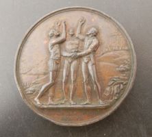 Medaille Eidg. Offiziersfest Langenthal 1822