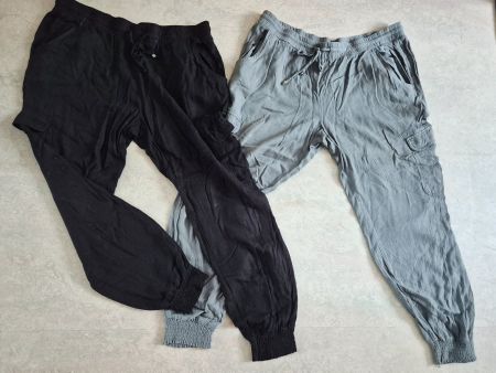 LASCANA 2 HOSEN CARGOHOSE 42 L , TOP ZU BLUSE SHIRT