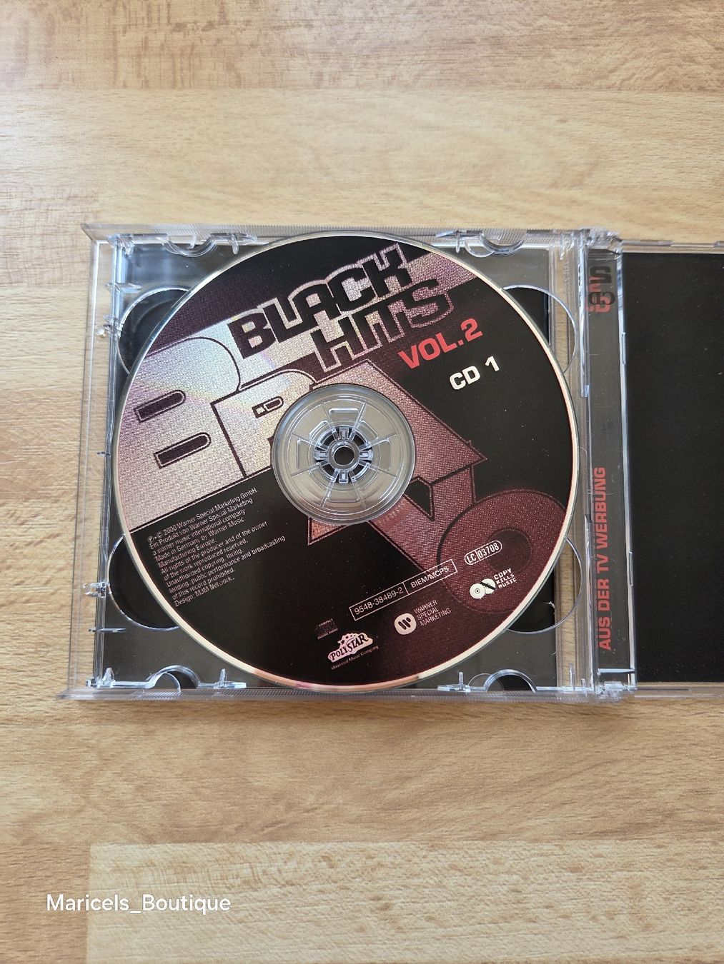 CD: Bravo Black Hits Vol. 2 CD Compilation – Usato da Winterthur venduto da Maricels_Boutique 3