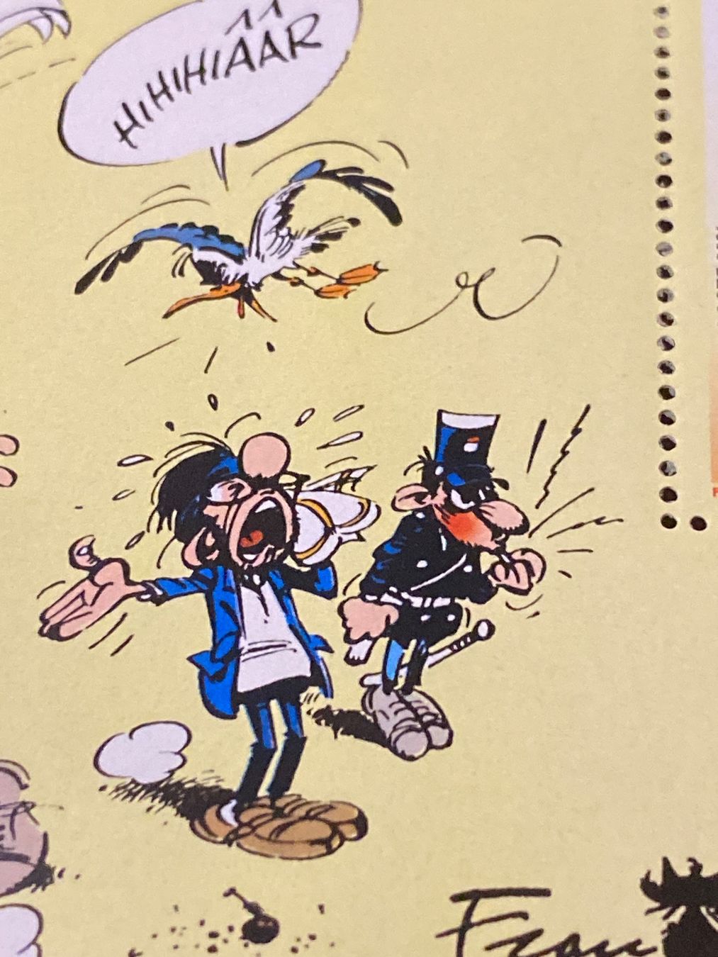 Fumetti: Loc de timbre - Gaston Lagaffe - 2001 – Nuovo (secondo la descrizione) da Fribourg venduto da Ldan 2