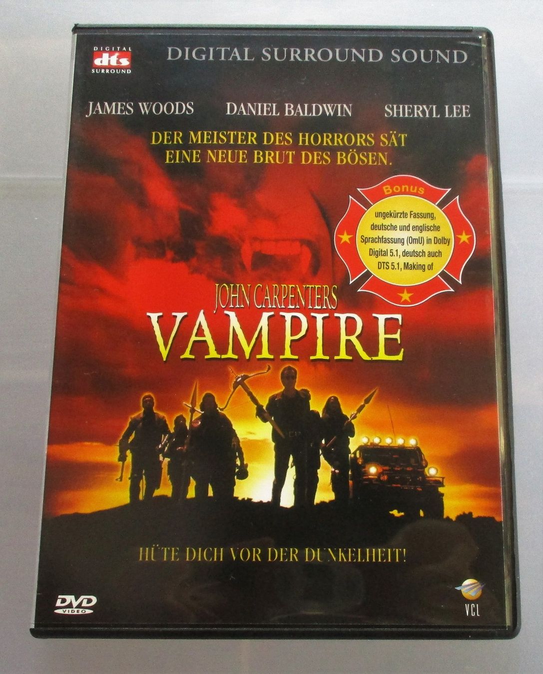 Tutti i DVDs: VAMPIRE - John Carpenter Uncut – Usato da Wattwil venduto da Muriel10