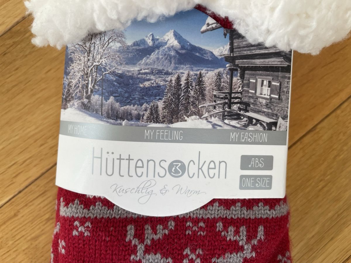 Calze: Kuschelsocken mit Noppen - One Size – Nuovo e nell'imballaggio originale da Zürich venduto da katidust 2