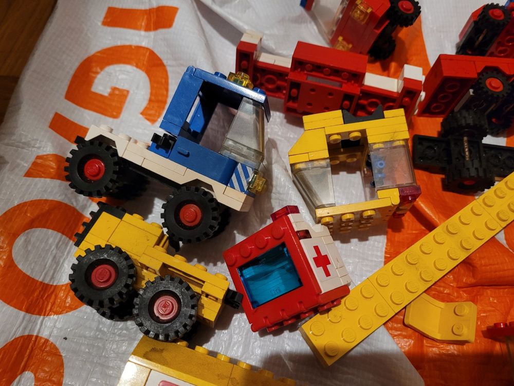 Lot de véhicules Lego basic anciens, vintage 3