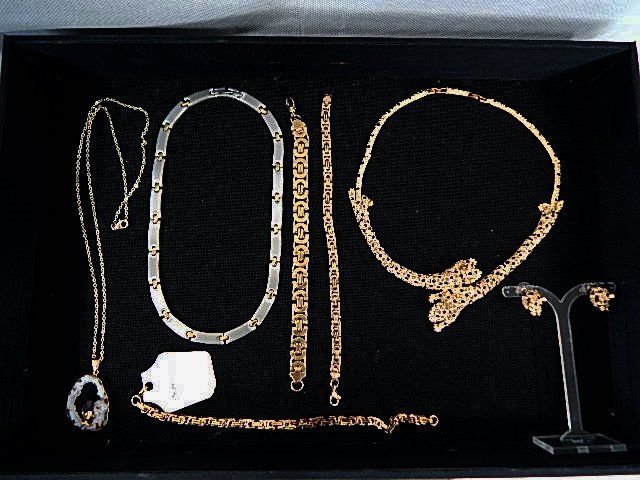 Catenine: 99 Stk. Schmuckstücke Collier Koffer – Nuovo (secondo la descrizione) da Hittnau venduto da Silvio50 9
