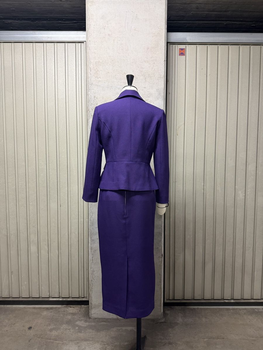 Anzüge & Kostüme: ENSEMBLE VESTE ET JUPE CRAYON SIXDO VIOLET  – Neu (gemäss Beschreibung) aus Petit-Lancy von phikipi 5
