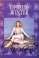 Ophélie Winter Autogramm signiert Foto 10x15cm