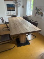 Esstisch Massivholz Eiche Rustic Länge 2.6m Breite 1m Zustan