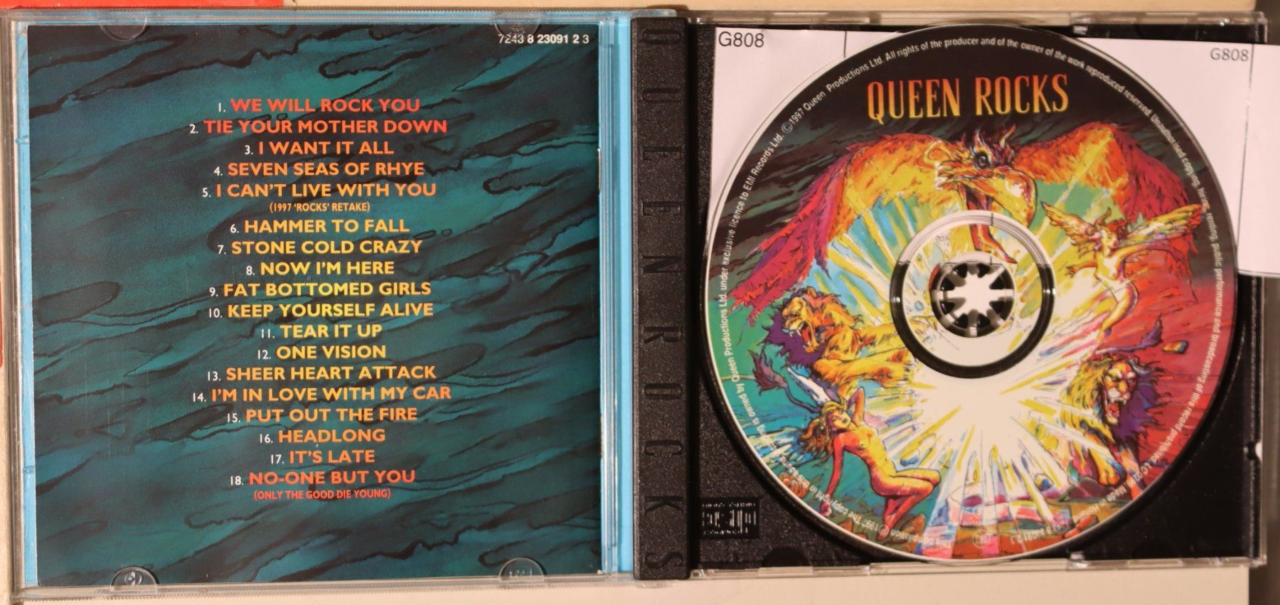 CDs: Queen – Rocks – D'occasion à Luzern par CONTENTI 1