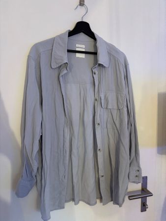 Blaue Bluse
