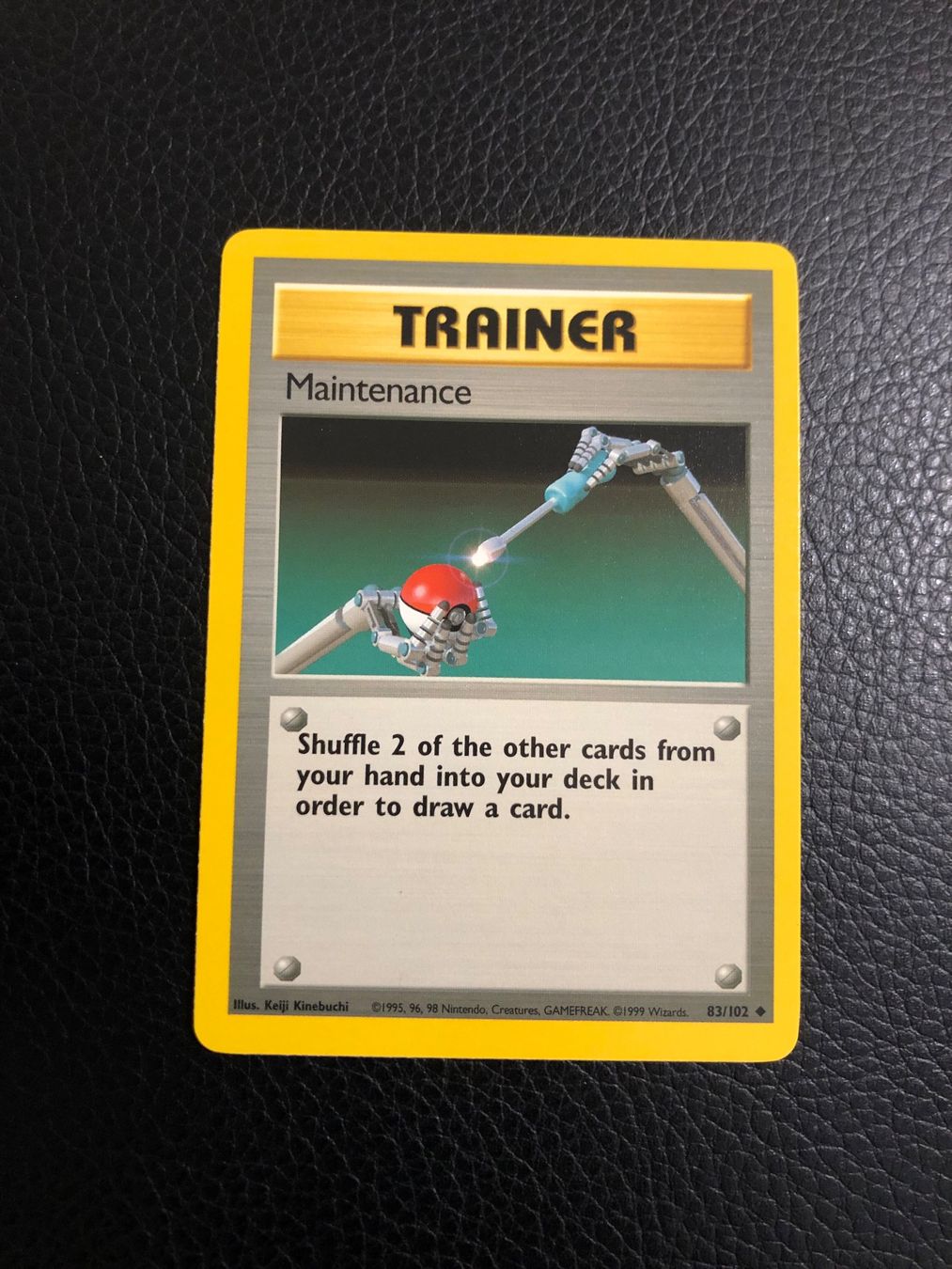 Pokémon Carte collezionabili: Base Set Maintenance 83/102 NM Ab 1 – Usato da Paradiso venduto da Pkmn10