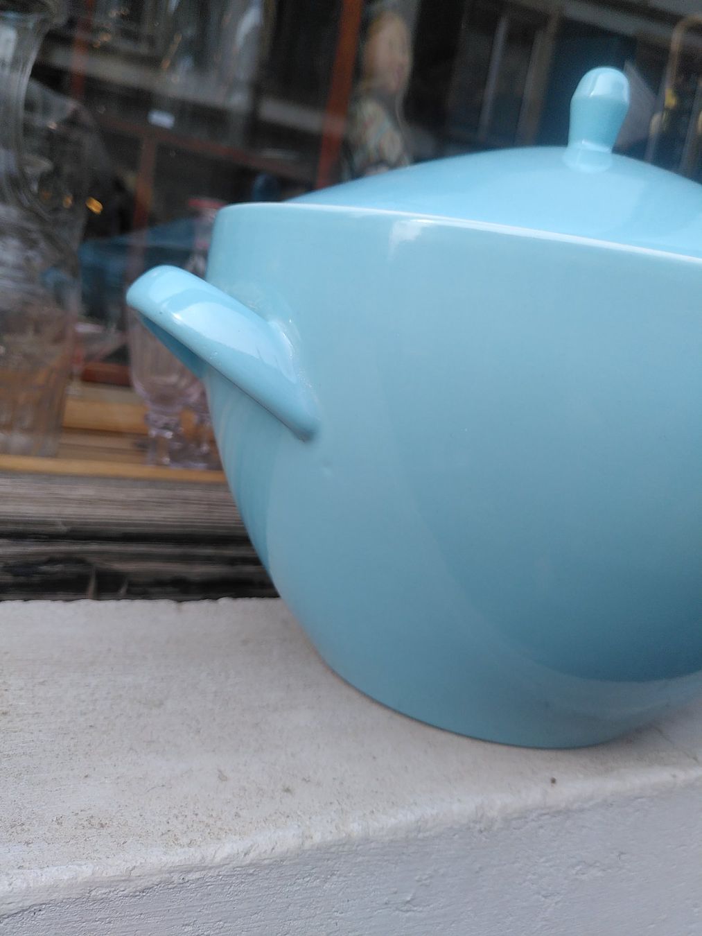 Rössler Ciotole: vintage soupière roessler blau – Usato da Vuiteboeuf venduto da broticaire 1
