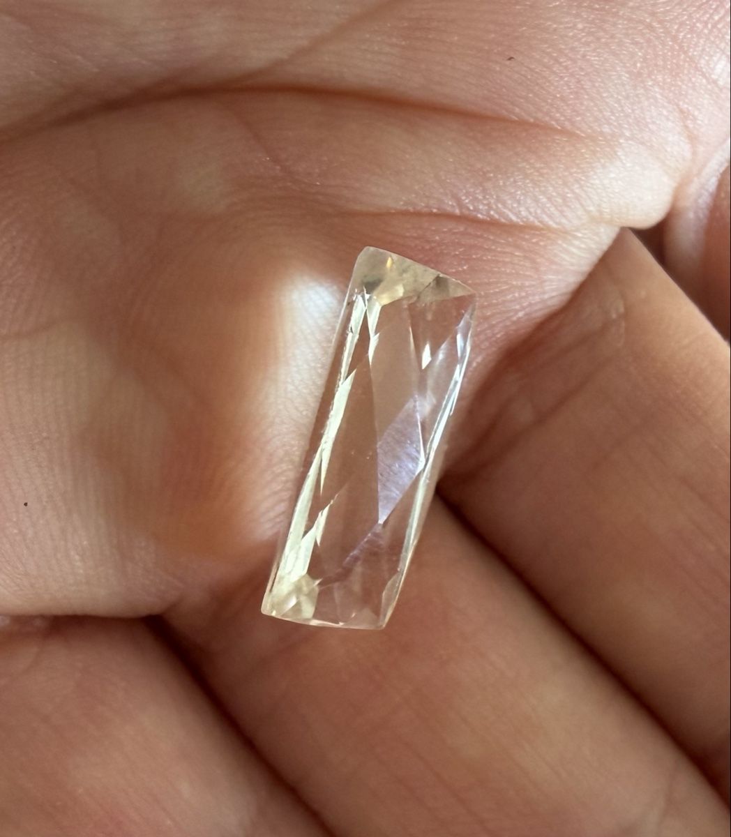 Pietre preziose: Edelstein, Rechteckiger Schliff, citrin? 1.7 cm – Nuovo e nell'imballaggio originale da Zürich venduto da joyfulgrace 3