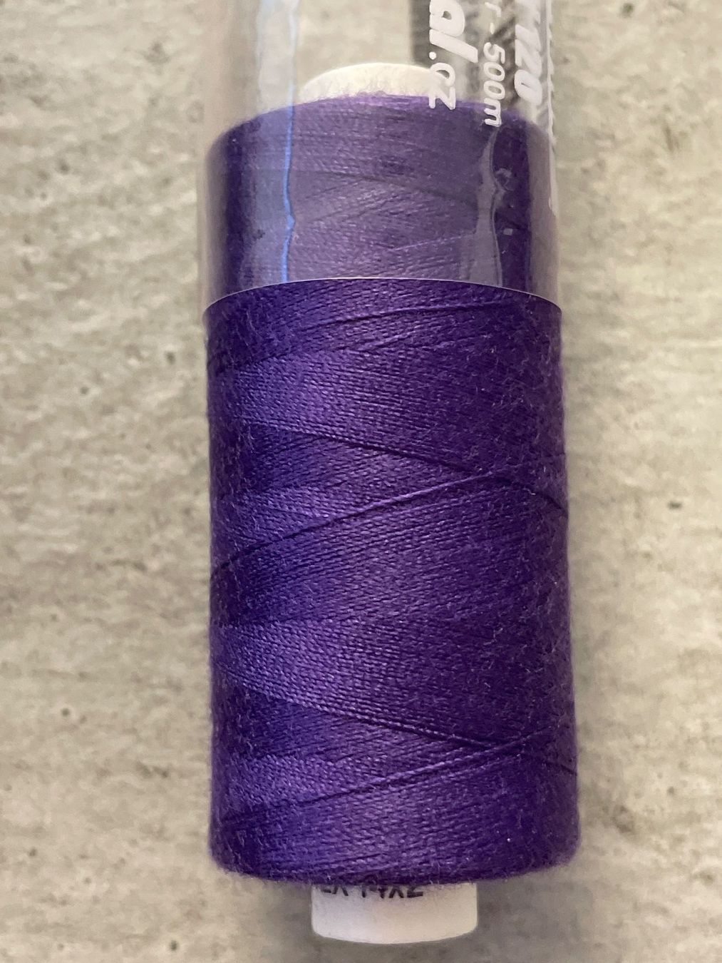 Kordeln & Faden: Polyester Nähgarn, Nähfaden Violett 500m Nr. 58  NEU – Neu und originalverpackt aus Rietheim von Nugger