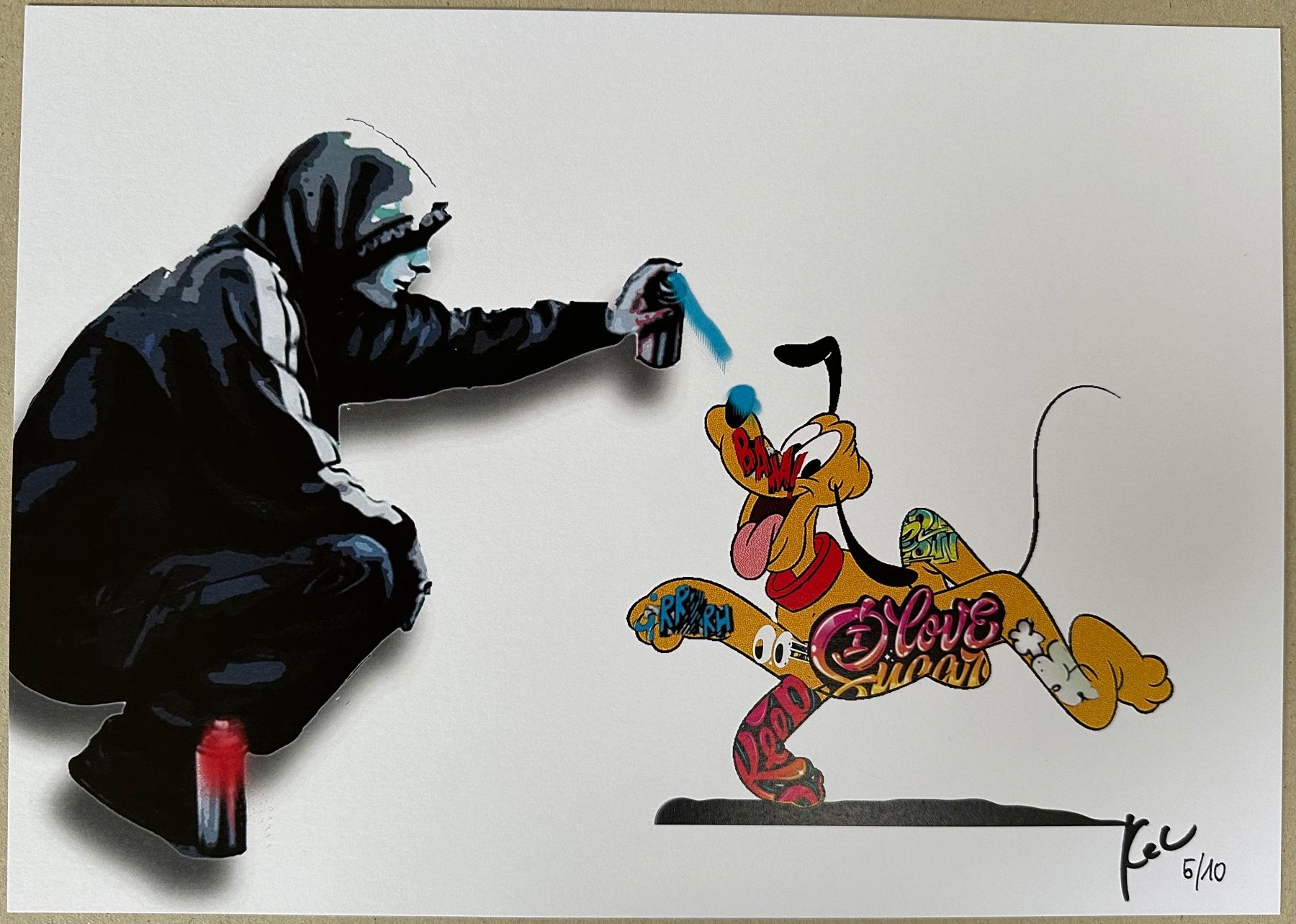 Foto & Immagini: KeC: Graffiti Pluto, signiert 5/10 – Nuovo (secondo la descrizione) da Meilen venduto da Smgdesign