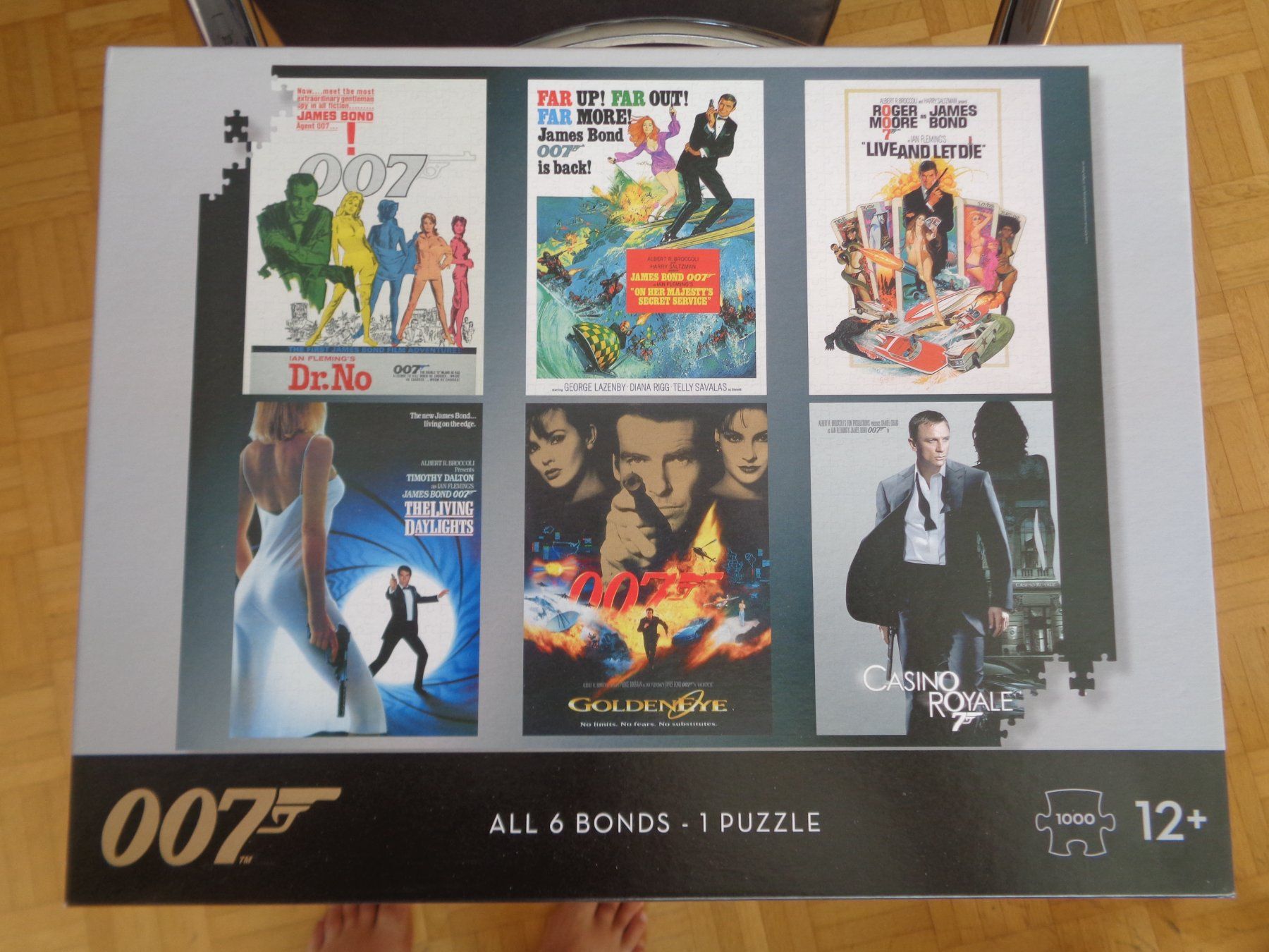Puzzle: Puzzle 1000 Teile James Bond – Usato da Dietikon venduto da chroetli77