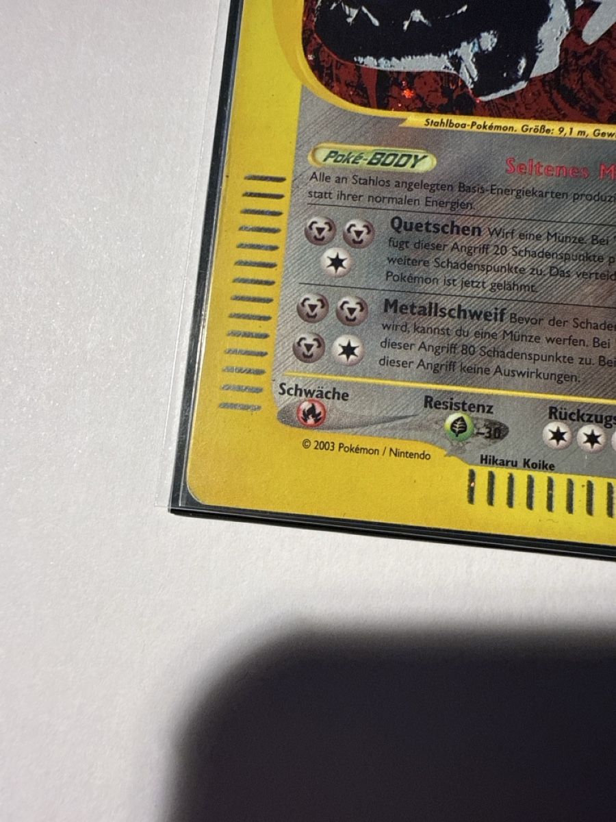 Pokémon Carte collezionabili: Steelix Holo – Usato da Ascona venduto da Prime333389 3