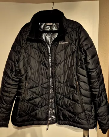 Columbia Steppjacke Omni-Heat schwarz Grösse XL 