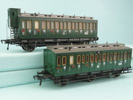 Fleischmann 2 X Länderbahn  Wagen