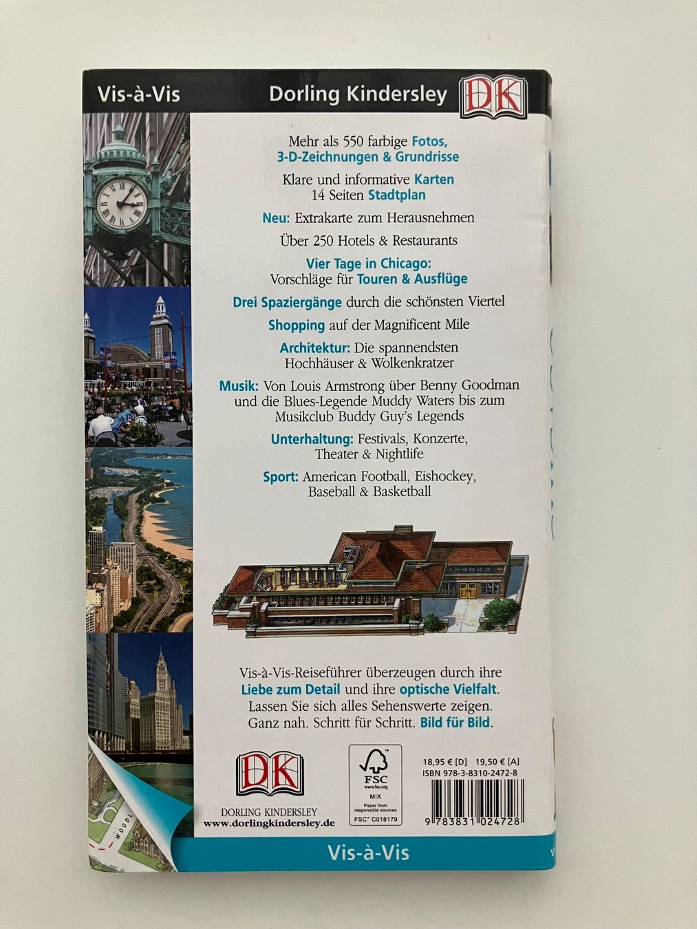 Libri: CHICAGO Reise-Handbuch – Usato da Zürich venduto da Kue_Zuerich 1