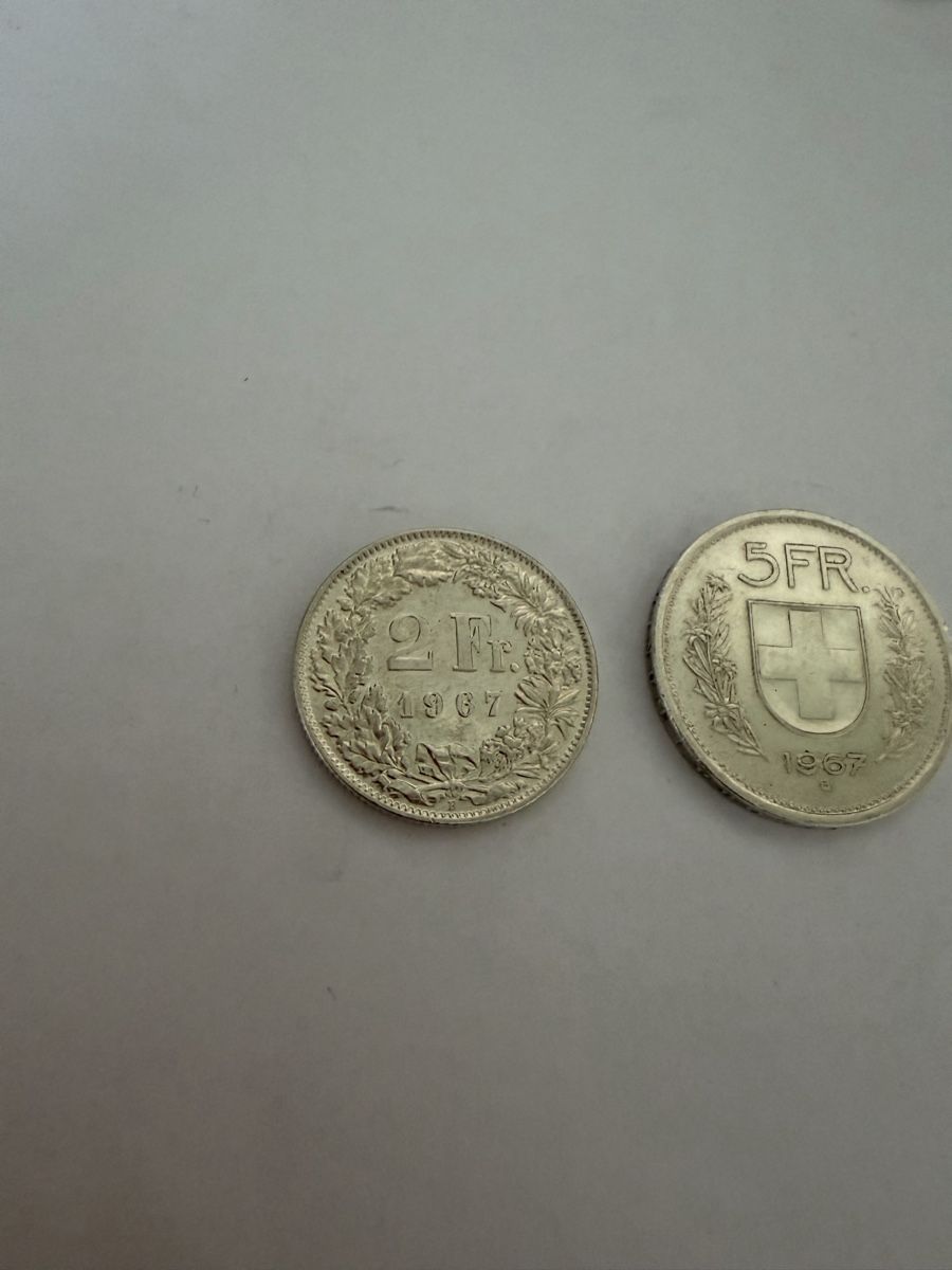 Alle Münzen: Schweizer Silver Münze  – Gebraucht aus Glis von bfe_ghf5 3