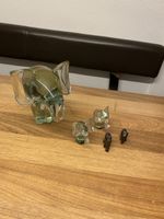 Elefantenfamilie Glas & Holz